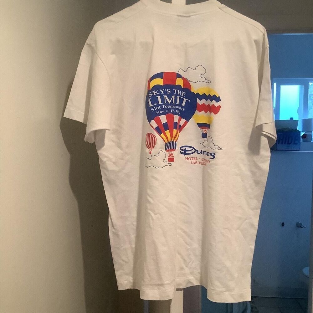 Vintage vtg sky’s the limit slot tournament November 14-17 1991 dunes size xl ma